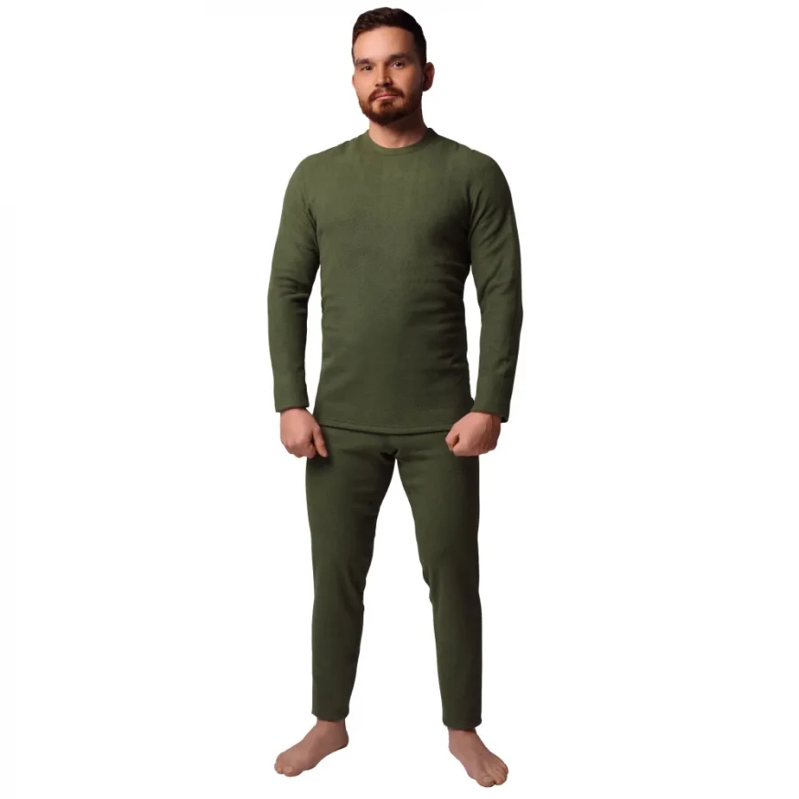 Термобелье Fleece Zip, с молнией, комплект, до -25°С, Следопыт