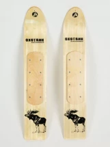 Лыжи Охотник, дерево, длина 90 см, ширина 150 мм